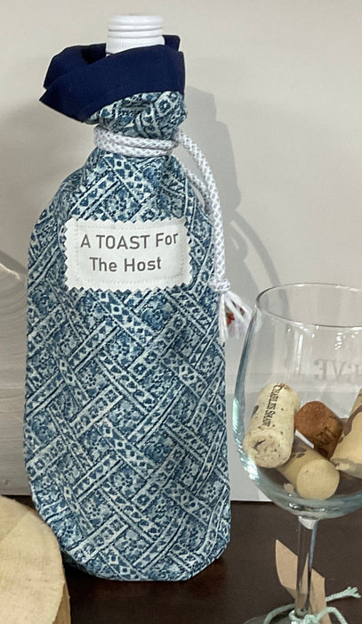 Fabric Wine bag -A toast