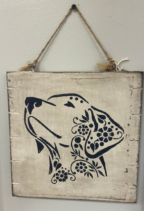 Wood boards - Dog Face