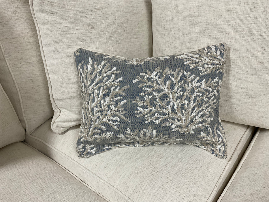 Throw Pillow - Coral Pattern