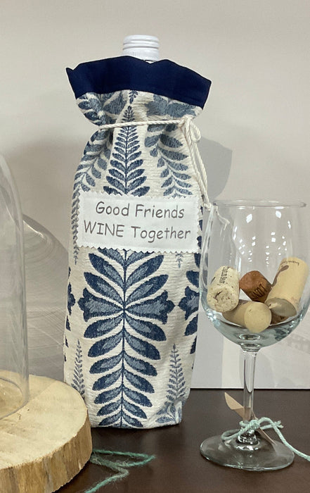 Fabric Wine Bag - Good Friends