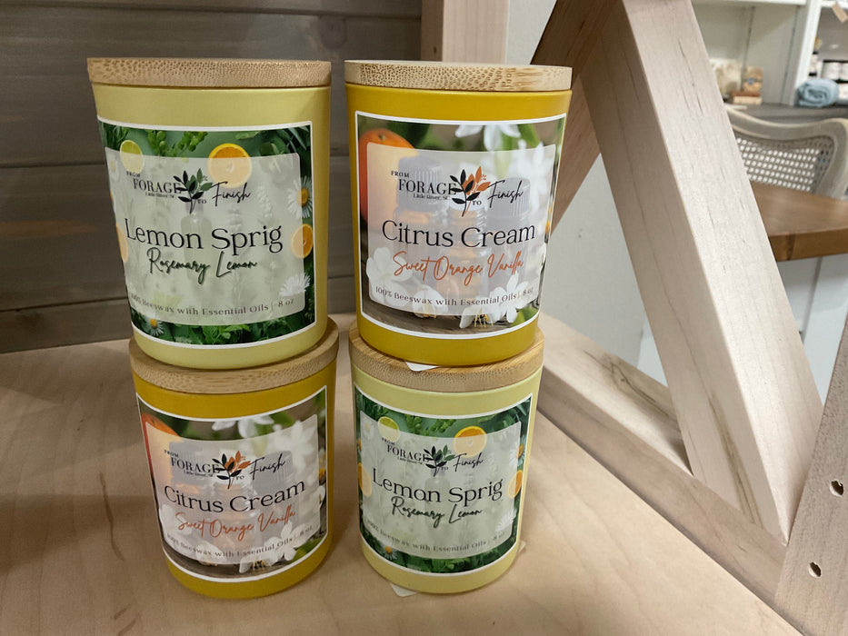 Beeswax Candles - 8oz