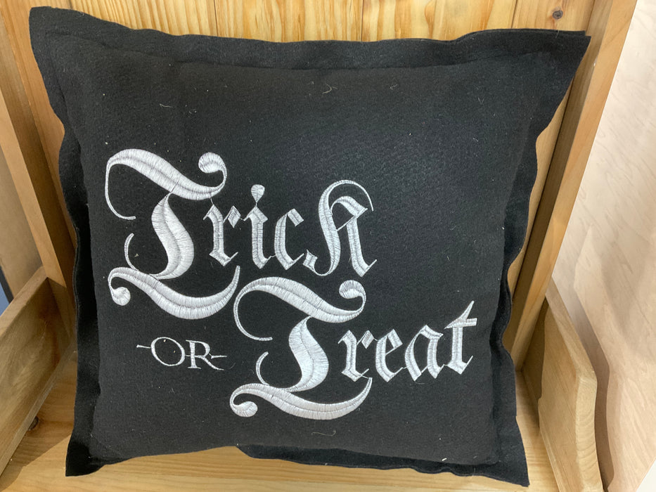 Throw Pillow- Trick or Treat