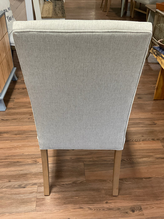 Straight back dining chair - Jute