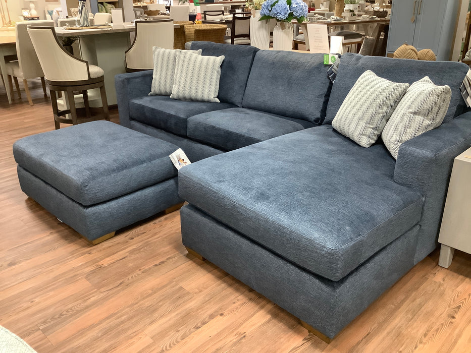 Collins sofa chaise with Ottoman