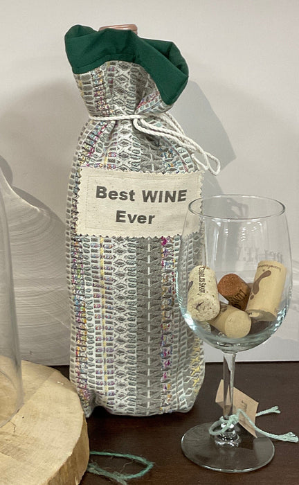 Fabric Wine bags- Best wine Ever
