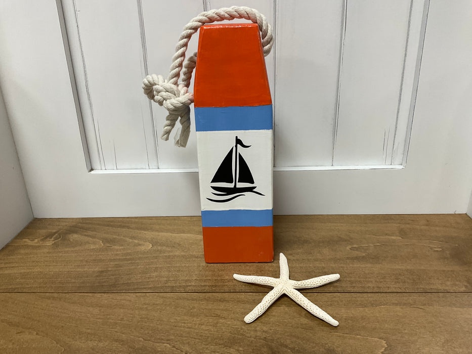 Wood buoy
