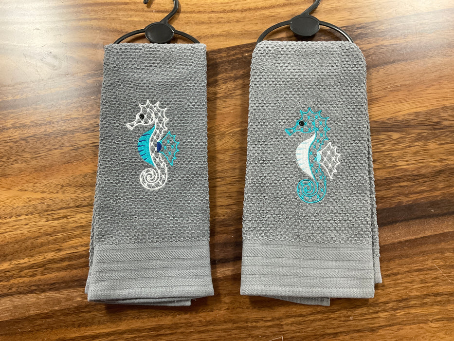 Dish  towel - seahorse