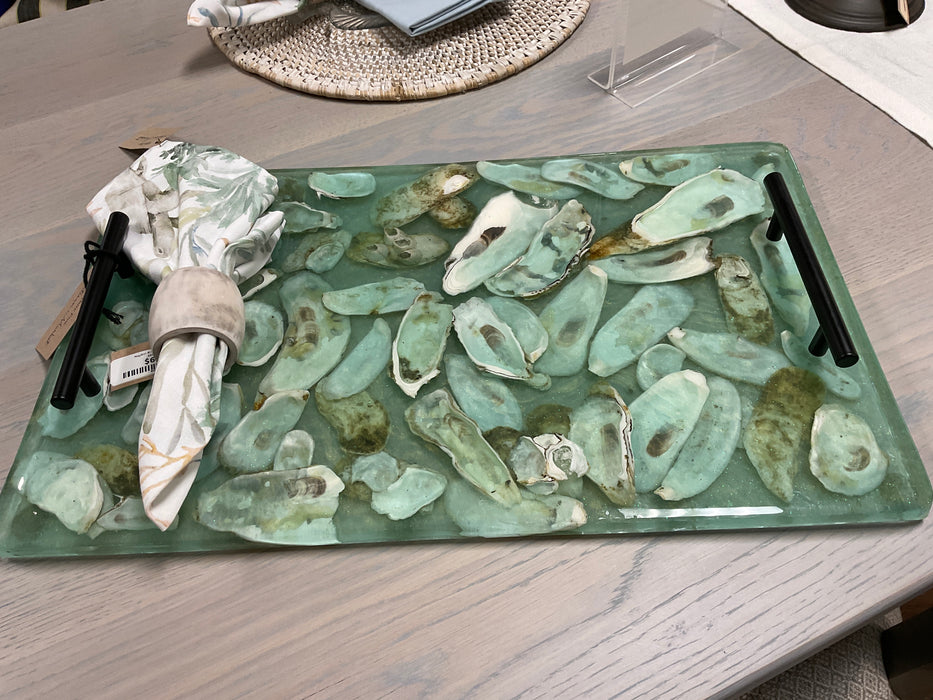 Charcuterie board - oyster shells
