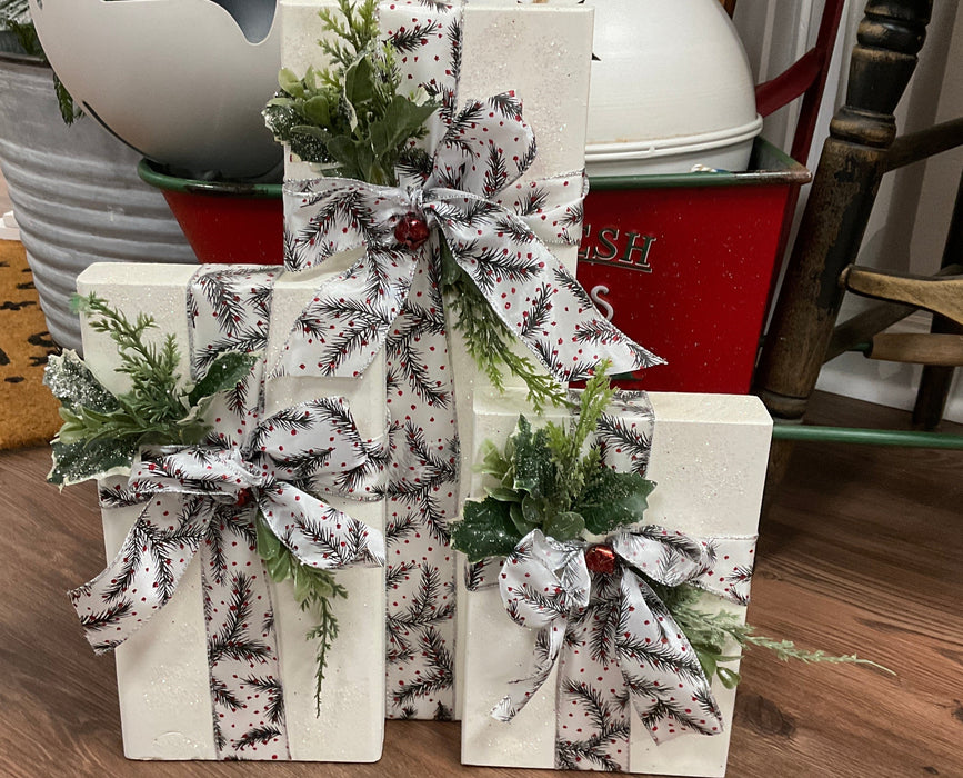 Wood Christmas presents