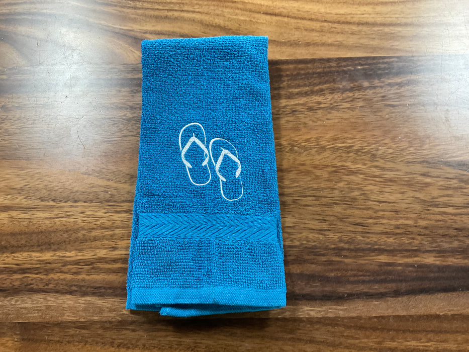 Hand towel - flip flops
