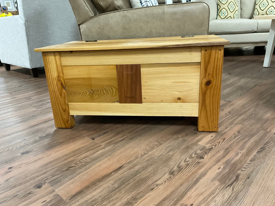 Coffee table/bench storage