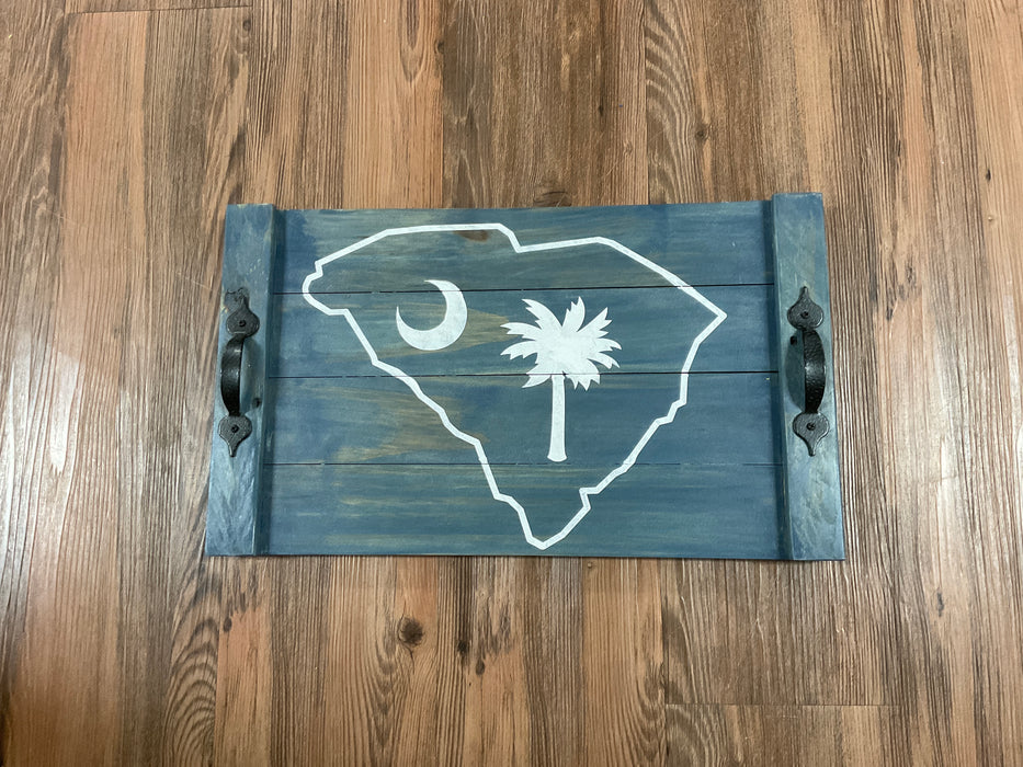 South Carolina serving tray