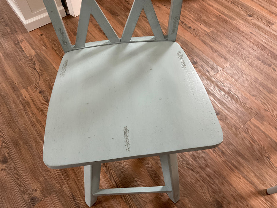 Counter Stool - Swivel Double X Back