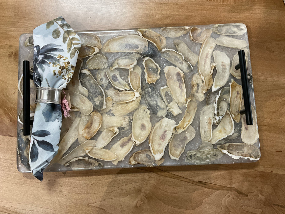 Charcuterie board - oyster shells
