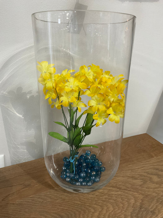 Large glass vase