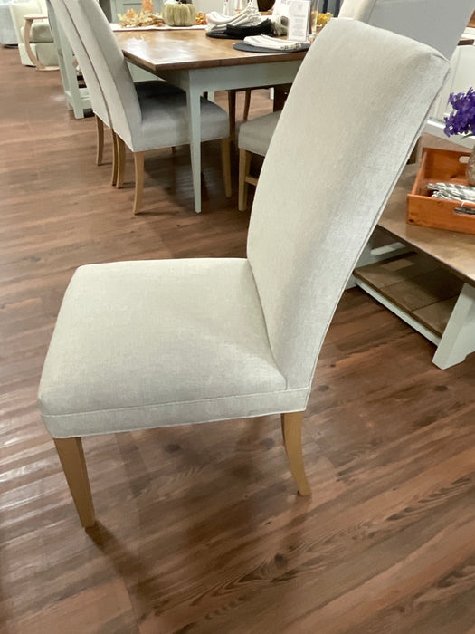 Straight back dining chair - Jute