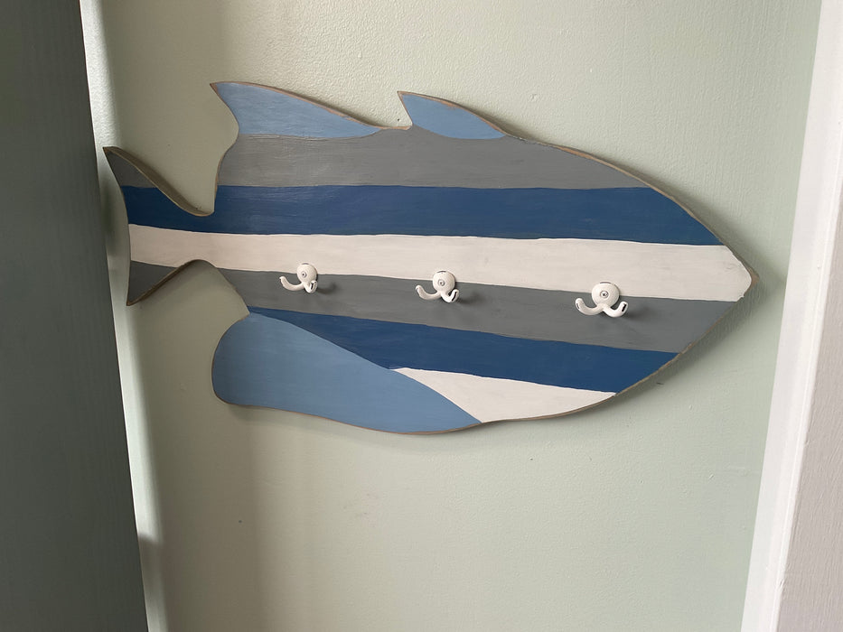 Fish Towel Rack