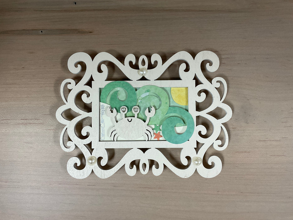 Framed Wood Magnet