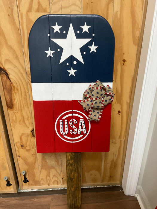 Patriotic Popsicle Sign