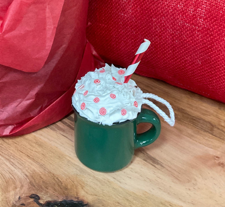 Christmas Ornament - Green Cup