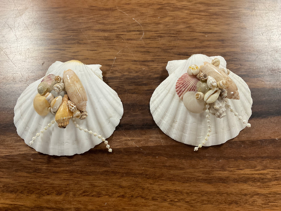 Christmas Shell Ornament