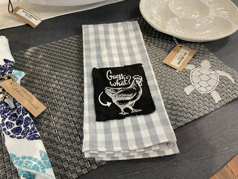 Dish Towel-Guess What