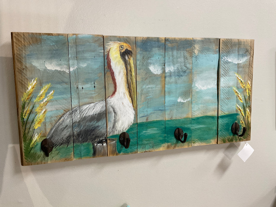 Pallet coat rack - Pelican