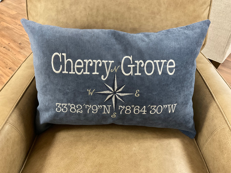 Lumbar Pillow - Cherry Grove