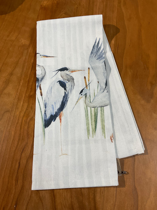 Tea towels - Blue Heron