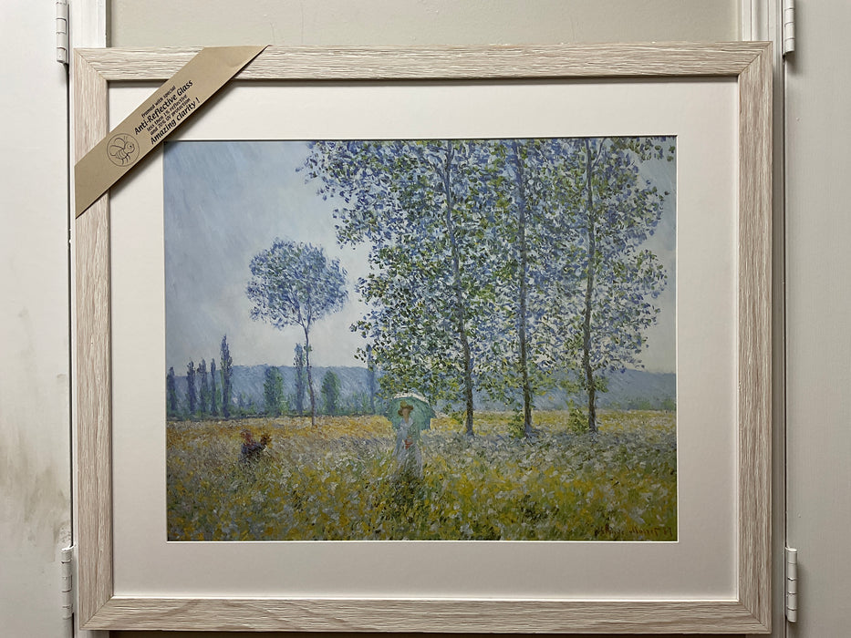 Monet Framed Print - Field in Spring