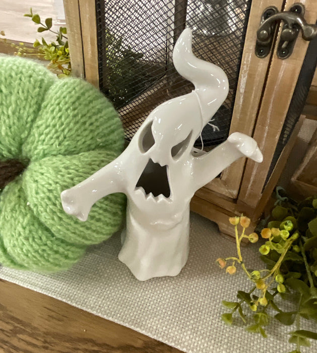 Lighted Ghost Figurine