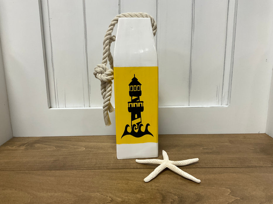 Wood buoy