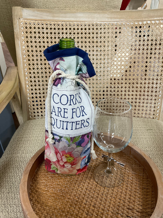 Wine Bag - Corks are for Quitters