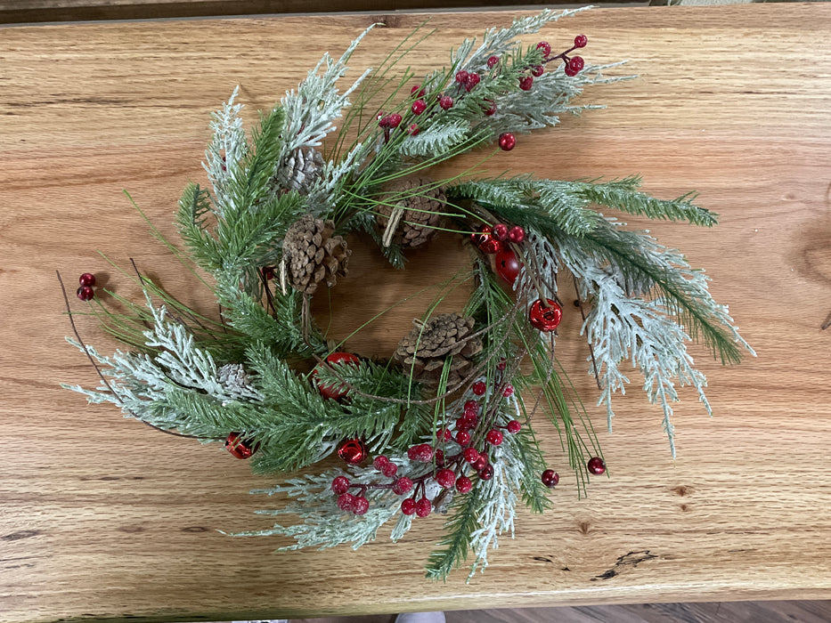 Christmas jingle candle ring