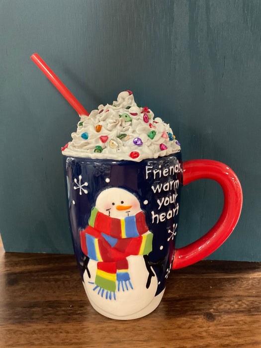 Christmas mug faux drink