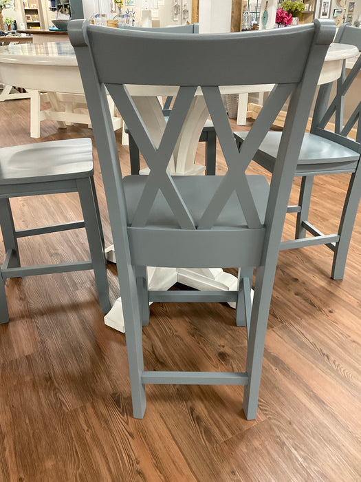 Counter Stool - Double X Back