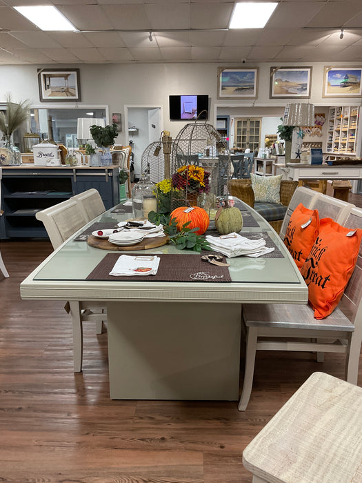 Conference Table with Glass