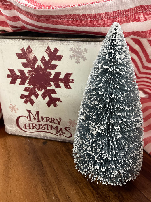 Snowy Bottle Brush Tree