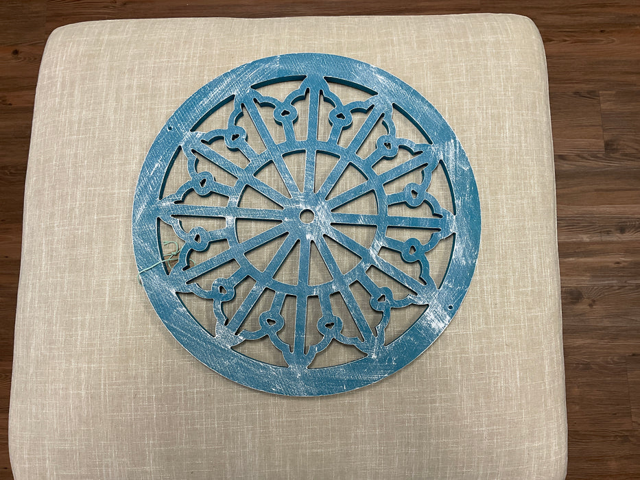 Round wood window