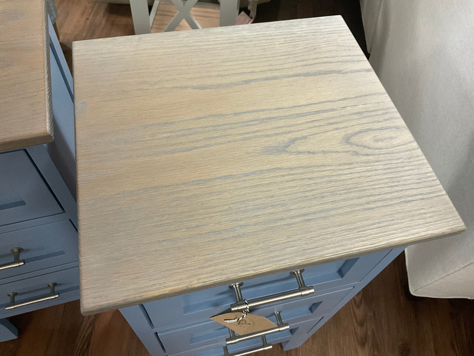 Fraser End Table - Smoky Azunite