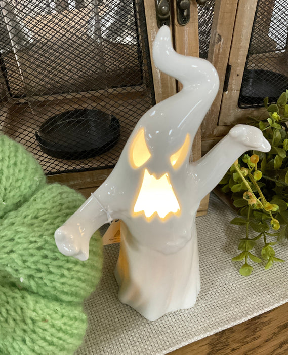 Lighted Ghost Figurine