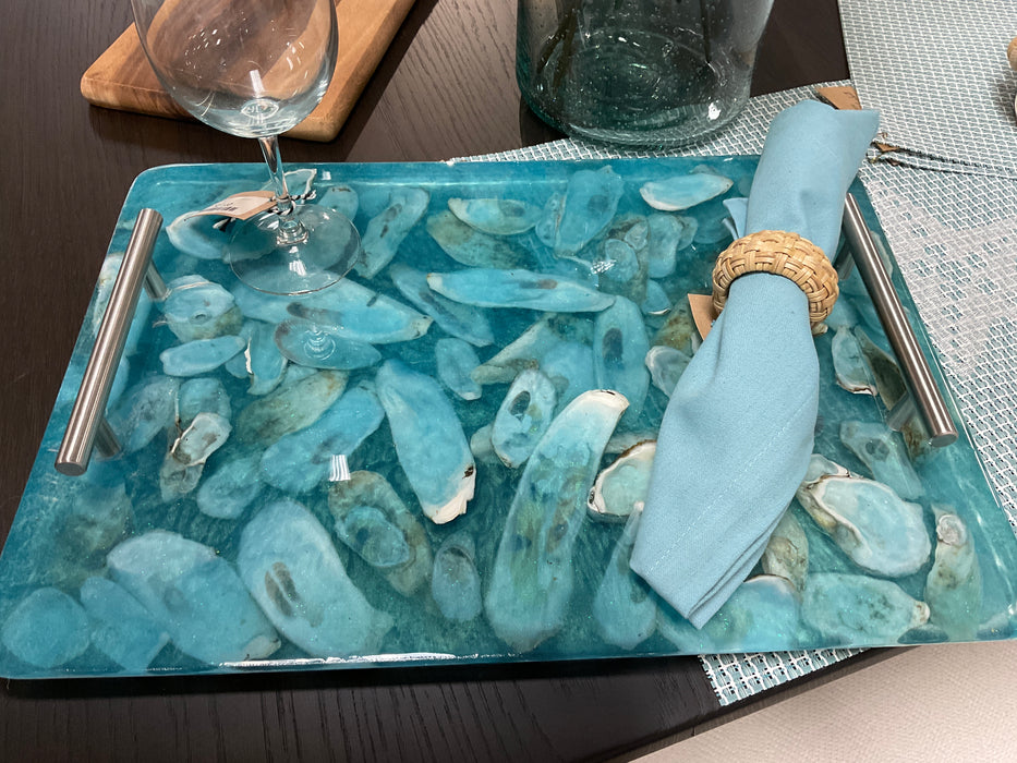 Charcuterie board - oyster shells