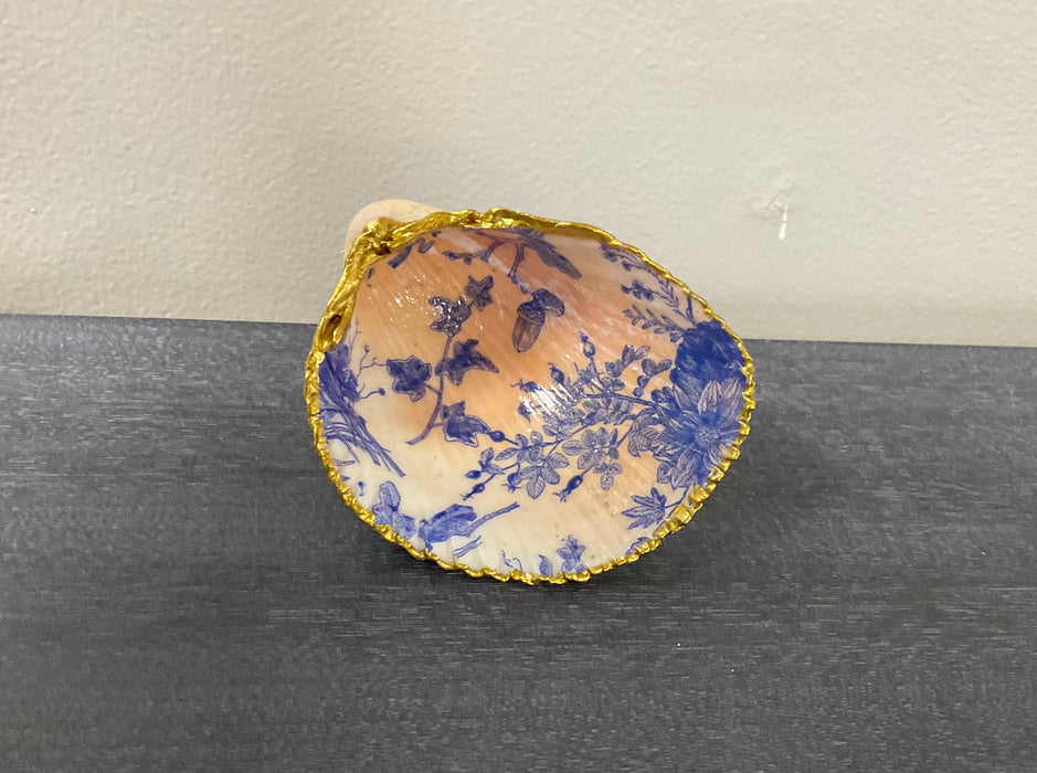 Jewelry Dish - decoupage shell