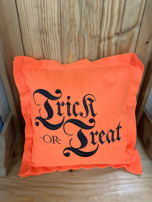 Throw Pillow- Trick or Treat