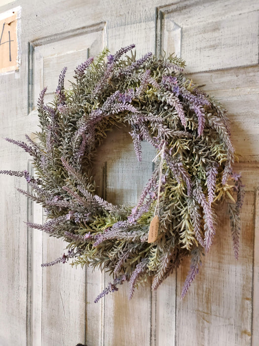 Lavender wreath