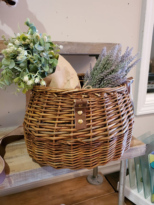 Basket with strap