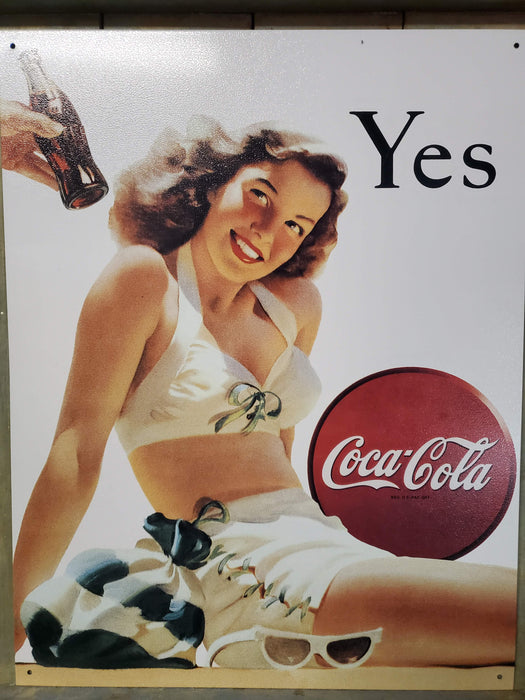 Coco-cola sign