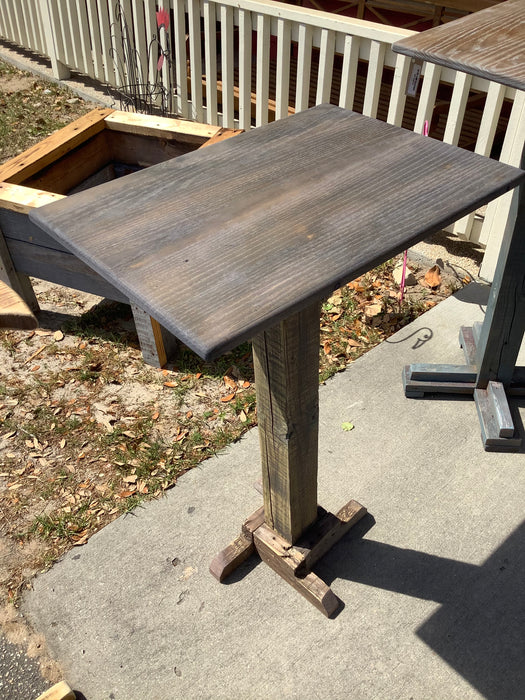 Indoor/Outdoor wood bistro table