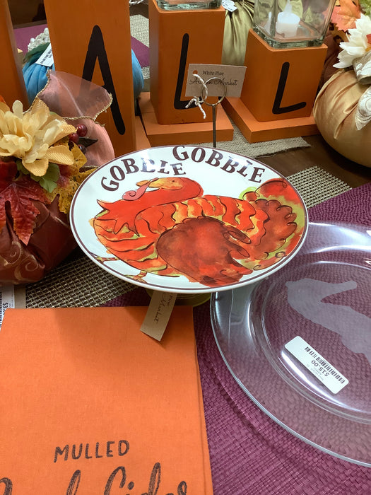 Cake/cookie plate - Gobble