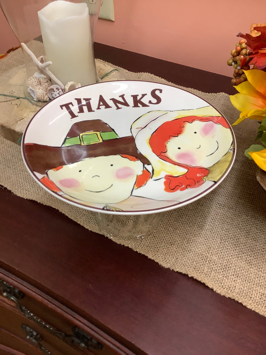 Cake/cookie plate - Thanks